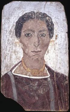 A Woman, er Rubayat, AD 190-210 (London, British Museum, EA 65344)